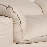 Lucian Fabric Corner Sofa - Linen Sand Chaise Lounge K Sofa-Core   