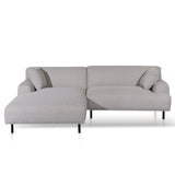 Ex Display - Jasleen Left Chaise Sofa - Sterling Sand Chaise Lounge Casa-Core