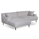 Ex Display - Jasleen Left Chaise Sofa - Sterling Sand Chaise Lounge Casa-Core
