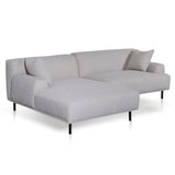 Ex Display - Jasleen Left Chaise Sofa - Sterling Sand Chaise Lounge Casa-Core
