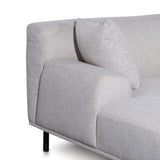 Ex Display - Jasleen Left Chaise Sofa - Sterling Sand Chaise Lounge Casa-Core