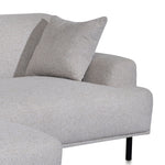Ex Display - Jasleen Left Chaise Sofa - Sterling Sand Chaise Lounge Casa-Core