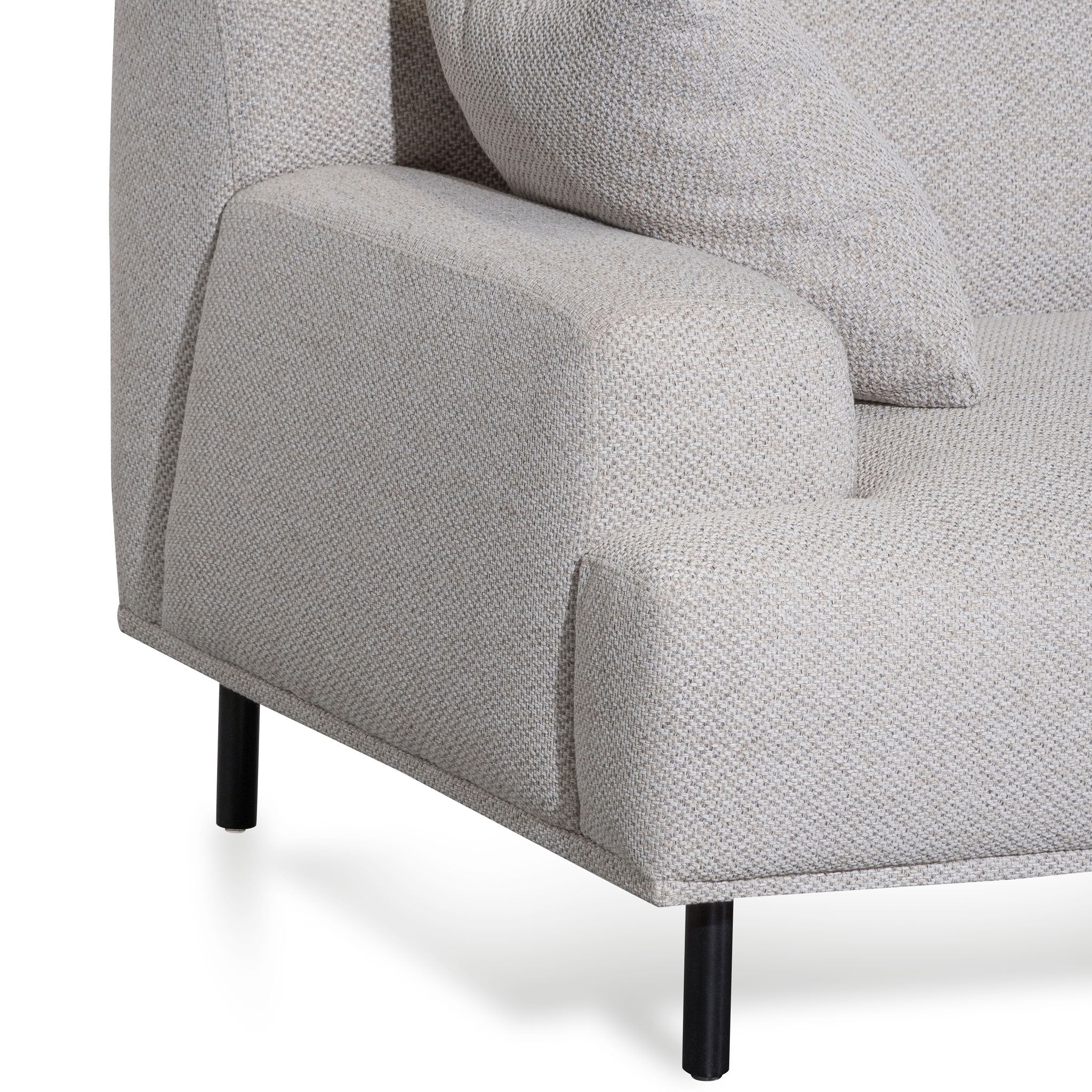 Jasleen Right Chaise Sofa - Sterling Sand Chaise Lounge Casa-Core   