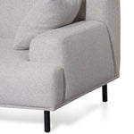 Ex Display - Jasleen Left Chaise Sofa - Sterling Sand Chaise Lounge Casa-Core