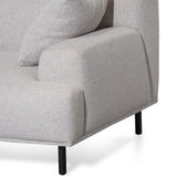 Ex Display - Jasleen Left Chaise Sofa - Sterling Sand Chaise Lounge Casa-Core