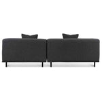 Jasleen Right Chaise Sofa - Charcoal Boucle - Last One Chaise Lounge Casa-Core