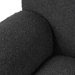 Jasleen Right Chaise Sofa - Charcoal Boucle - Last One Chaise Lounge Casa-Core