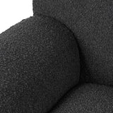 Jasleen Right Chaise Sofa - Charcoal Boucle - Last One Chaise Lounge Casa-Core