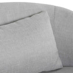 Janis Swivel Armchair - Light Texture Grey Armchair K Sofa-Core