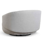 Janis Swivel Armchair - Light Texture Grey Armchair K Sofa-Core