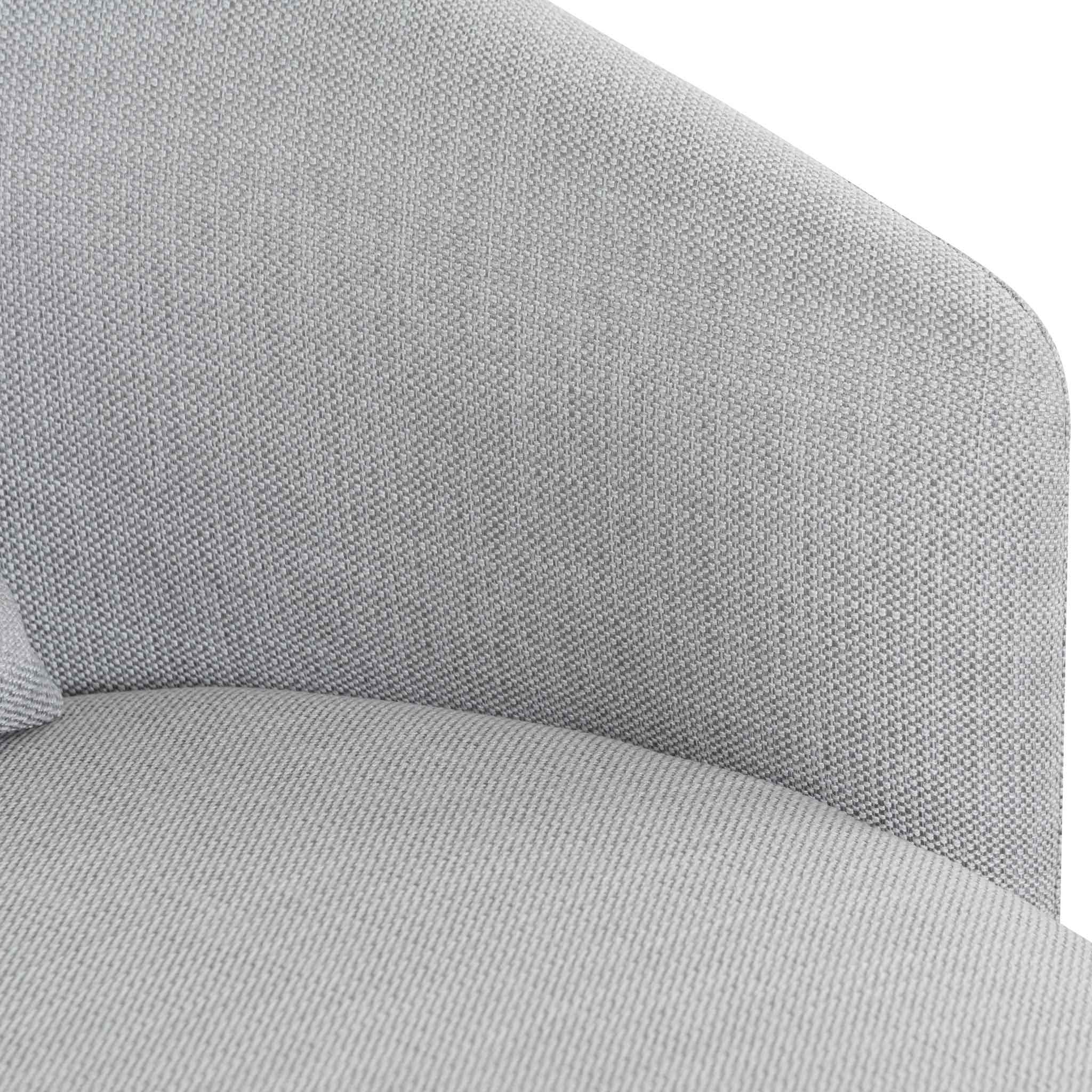 Janis Swivel Armchair - Light Texture Grey Armchair K Sofa-Core