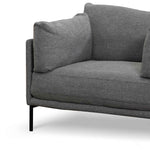 Emilis Armchair - Graphite Grey - Last One Armchair K Sofa-Core