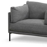 Emilis Armchair - Graphite Grey - Last One Armchair K Sofa-Core