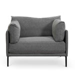 Emilis Armchair - Graphite Grey - Last One Armchair K Sofa-Core