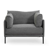 Emilis Armchair - Graphite Grey - Last One Armchair K Sofa-Core