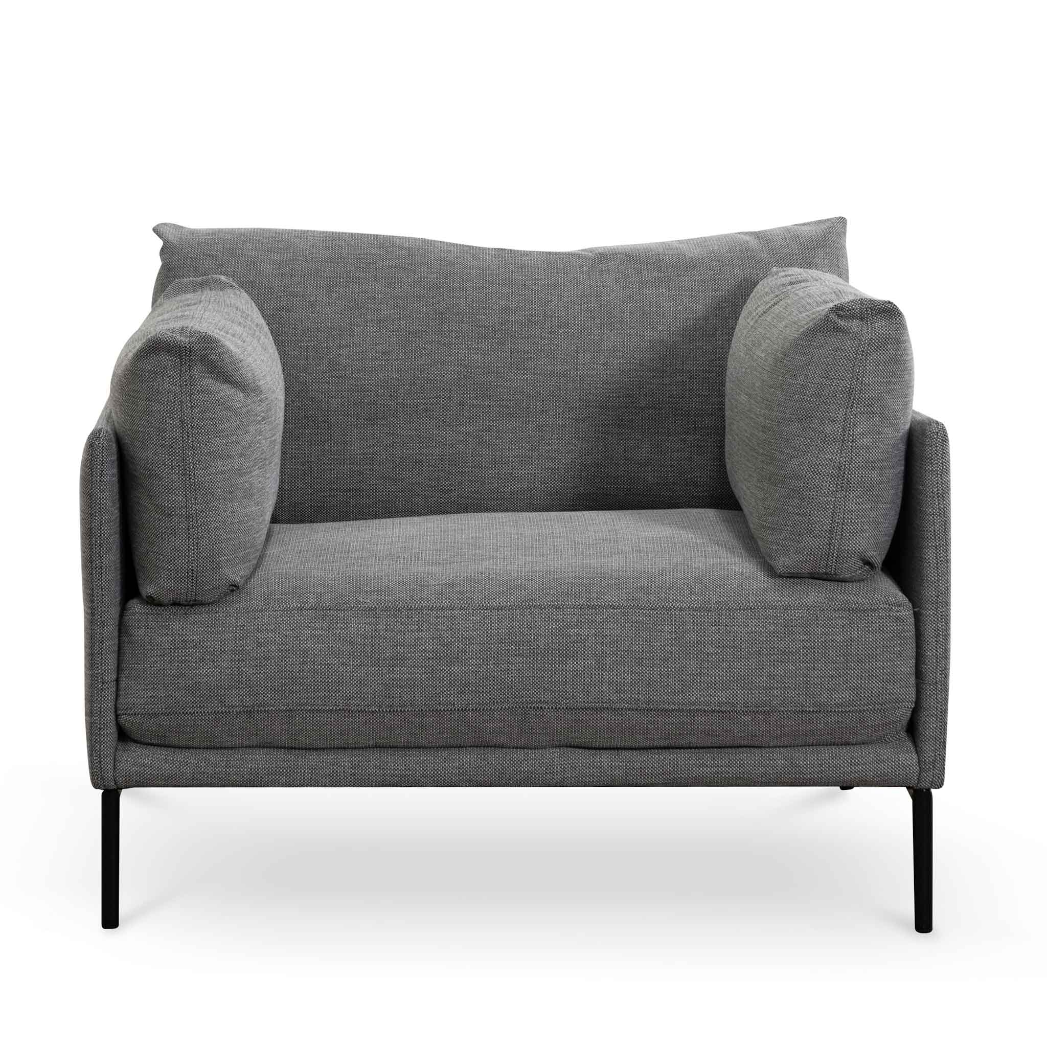 Emilis Armchair - Graphite Grey - Last One Armchair K Sofa-Core