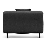 Jasleen Armchair - Charcoal Boucle with Black Legs LC6688-CA
