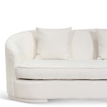Dorian 3 Seater Sofa - Ivory White Boucle LC6742-FS