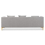 Scott 3 Seater Sofa - Ash Grey Boucle Sofa Forever-Core   