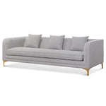 Scott 3 Seater Sofa - Ash Grey Boucle Sofa Forever-Core   