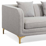 Scott 3 Seater Sofa - Ash Grey Boucle Sofa Forever-Core   