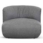 Alita Fabric Lounge Chair - Noble Grey Lounge Chair Yay Sofa-Core   