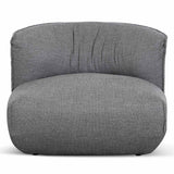 Alita Fabric Lounge Chair - Noble Grey Lounge Chair Yay Sofa-Core   