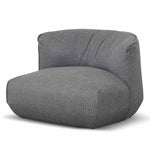 Alita Fabric Lounge Chair - Noble Grey Lounge Chair Yay Sofa-Core   