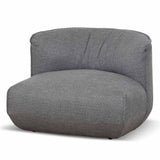 Alita Fabric Lounge Chair - Noble Grey Lounge Chair Yay Sofa-Core   