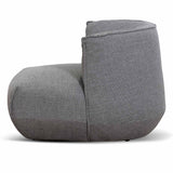 Alita Fabric Lounge Chair - Noble Grey Lounge Chair Yay Sofa-Core   