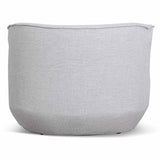 Alita Fabric Lounge Chair - Passive Grey Lounge Chair Yay Sofa-Core   