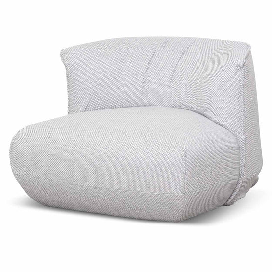 Alita Fabric Lounge Chair - Passive Grey | Interior Secrets