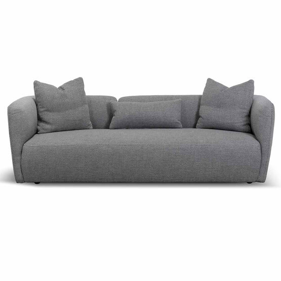 Willian 3 Seater Fabric Sofa - Noble Grey LC6824-YY