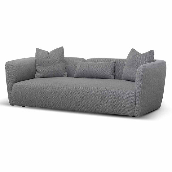 Willian 3 Seater Fabric Sofa - Noble Grey LC6824-YY