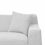 Marlin 3 Seater Left Chaise Fabric Sofa - Passive Grey LC6828-YY