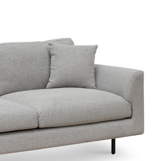 Osvaldo 4 Seater Fabric Sofa - Grey Sofa Casa-Core   