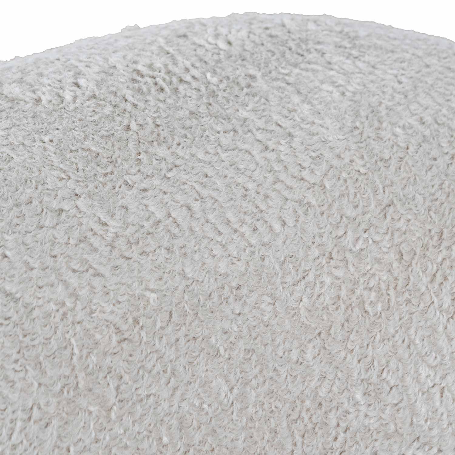 Zamora Swivel Lounge Chair - Ivory Teddy Lounge Chair Casa-Core   