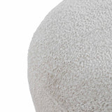 Zamora Swivel Lounge Chair - Ivory Teddy Lounge Chair Casa-Core   