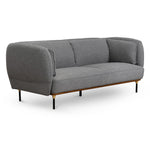 Arwel 3 Seater Sofa - Graphite Grey Sofa K Sofa-Core   