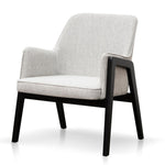 Trent Fabric Lounge Chair - Silver Grey Lounge Chair Swady-Core