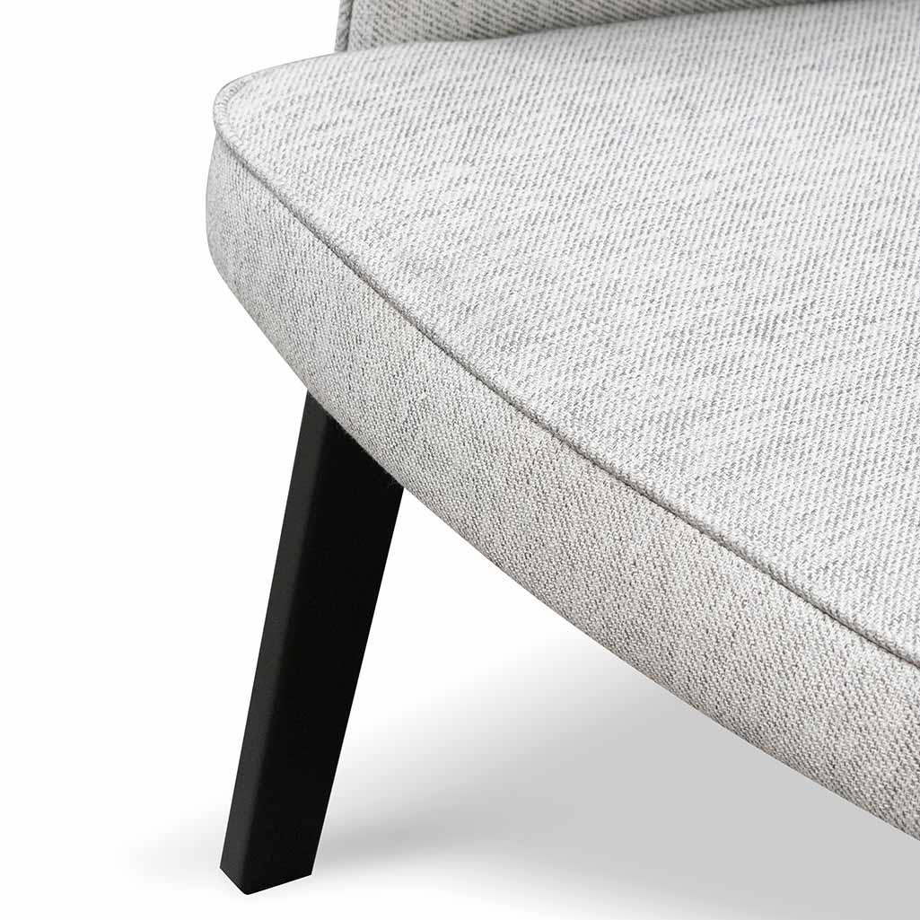 Trent Fabric Lounge Chair - Silver Grey Lounge Chair Swady-Core