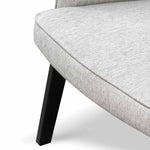 Trent Fabric Lounge Chair - Silver Grey Lounge Chair Swady-Core
