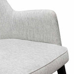 Trent Fabric Lounge Chair - Silver Grey Lounge Chair Swady-Core