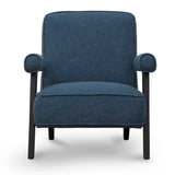 Latasha Armchair - Dark Blue Armchair K Sofa-Core   