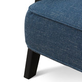 Latasha Armchair - Dark Blue Armchair K Sofa-Core   