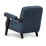 Latasha Armchair - Dark Blue Armchair K Sofa-Core   