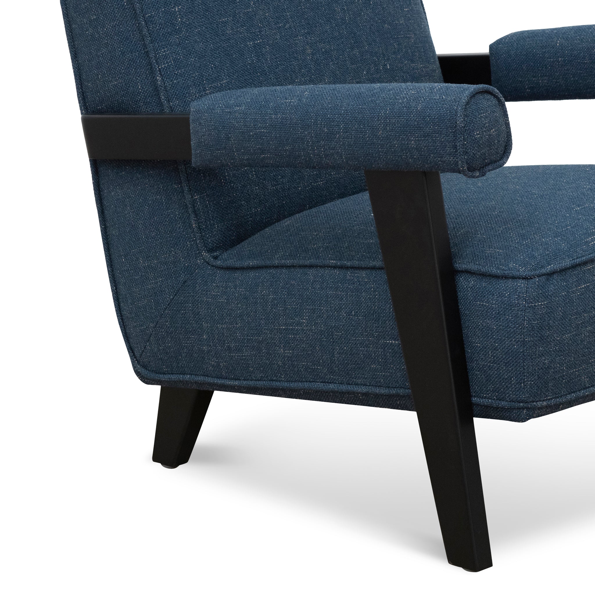 Latasha Armchair - Dark Blue Armchair K Sofa-Core   