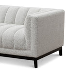Judith 3 Seater Sofa - Light Grey Boucle Sofa Casa-Core   
