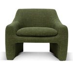 Ex Display - Rubin Fabric Armchair - Khaki Green Armchair K Sofa-Core