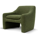 Ex Display - Rubin Fabric Armchair - Khaki Green Armchair K Sofa-Core